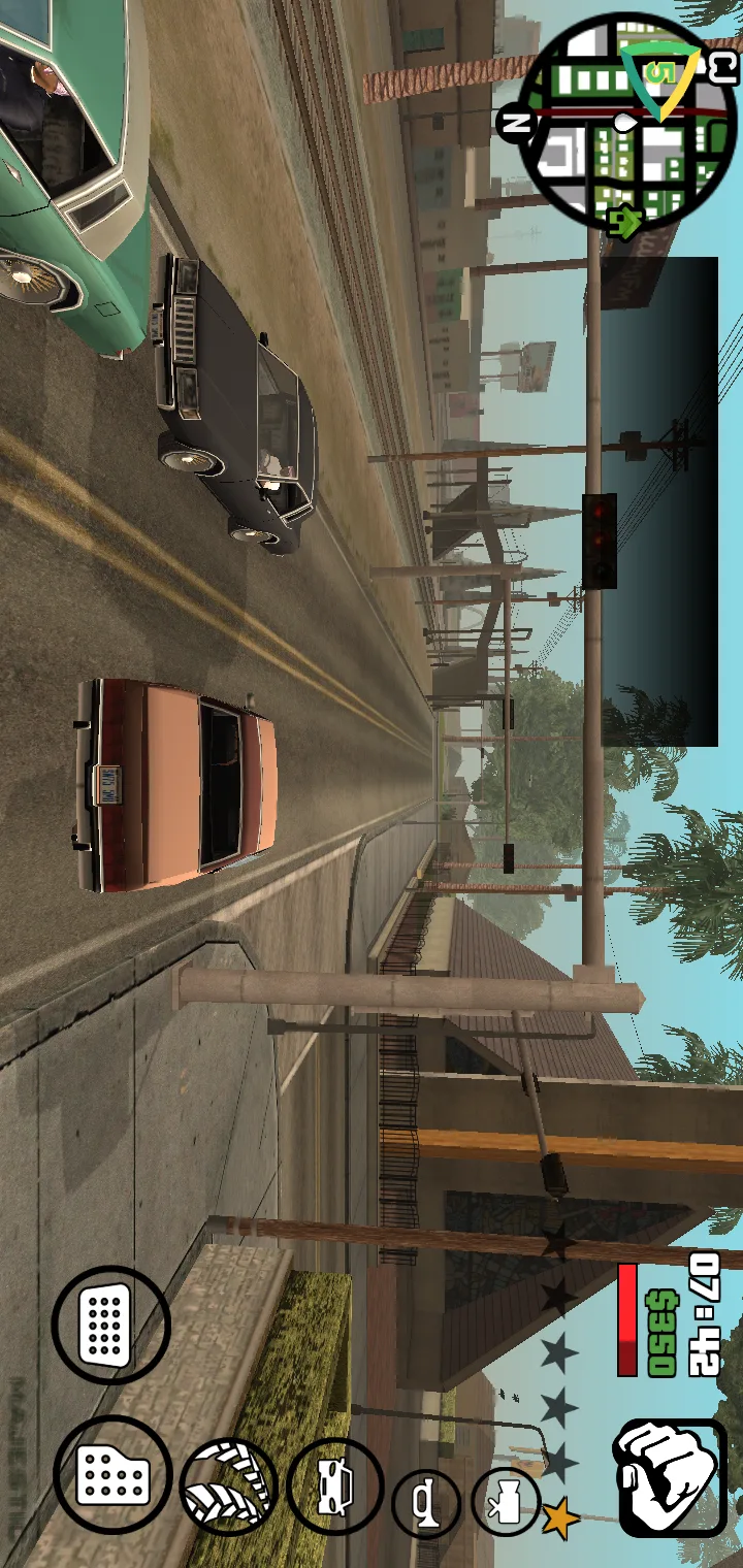 GTA San Andreas Android combat and action screenshot